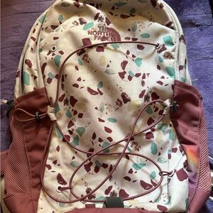 The North Face Gray Backpack with Sturdy Design